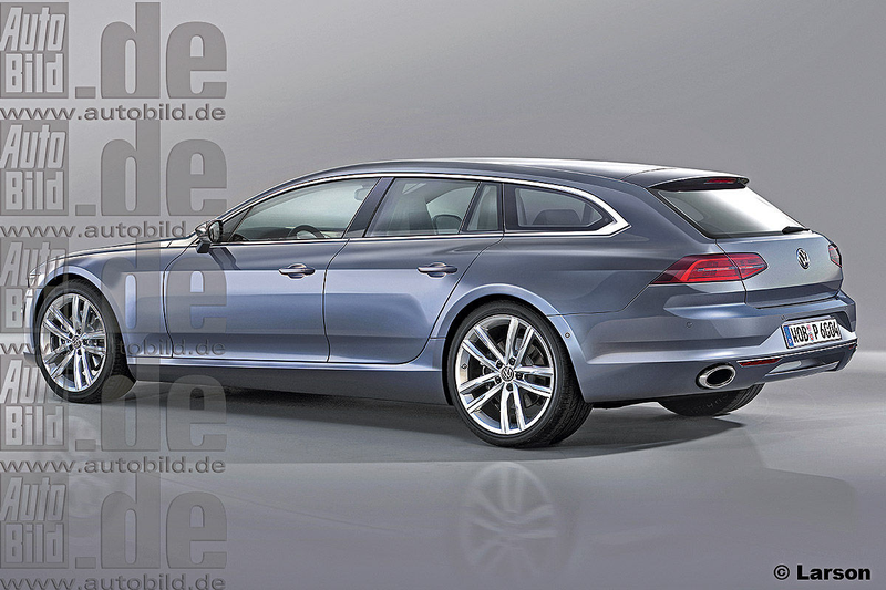 Illustration for article titled VW is working on a A6 rival